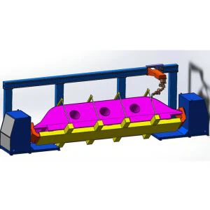 Robotski aparat za varenje za bubanj